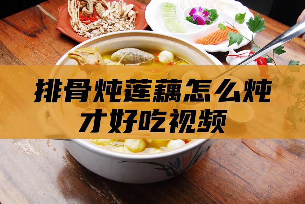 排骨炖莲藕怎么炖才好吃视频